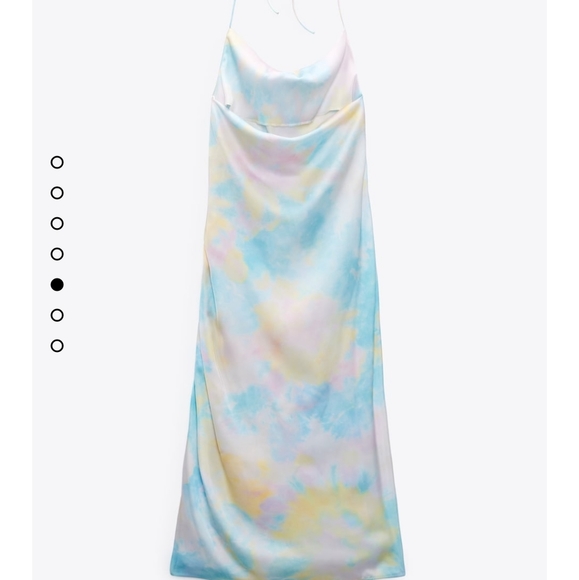NWT ZARA TIE DYE SLIP DRESS 🔥 - Picture 6 of 13